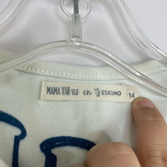 Mama Van VIJF en Eskimo pajama set toast bread print size 14 Belgium - Picture 5 of 16